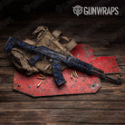 Vietnam Tiger Stripe Blue Midnight Gun Skin Vinyl Wrap