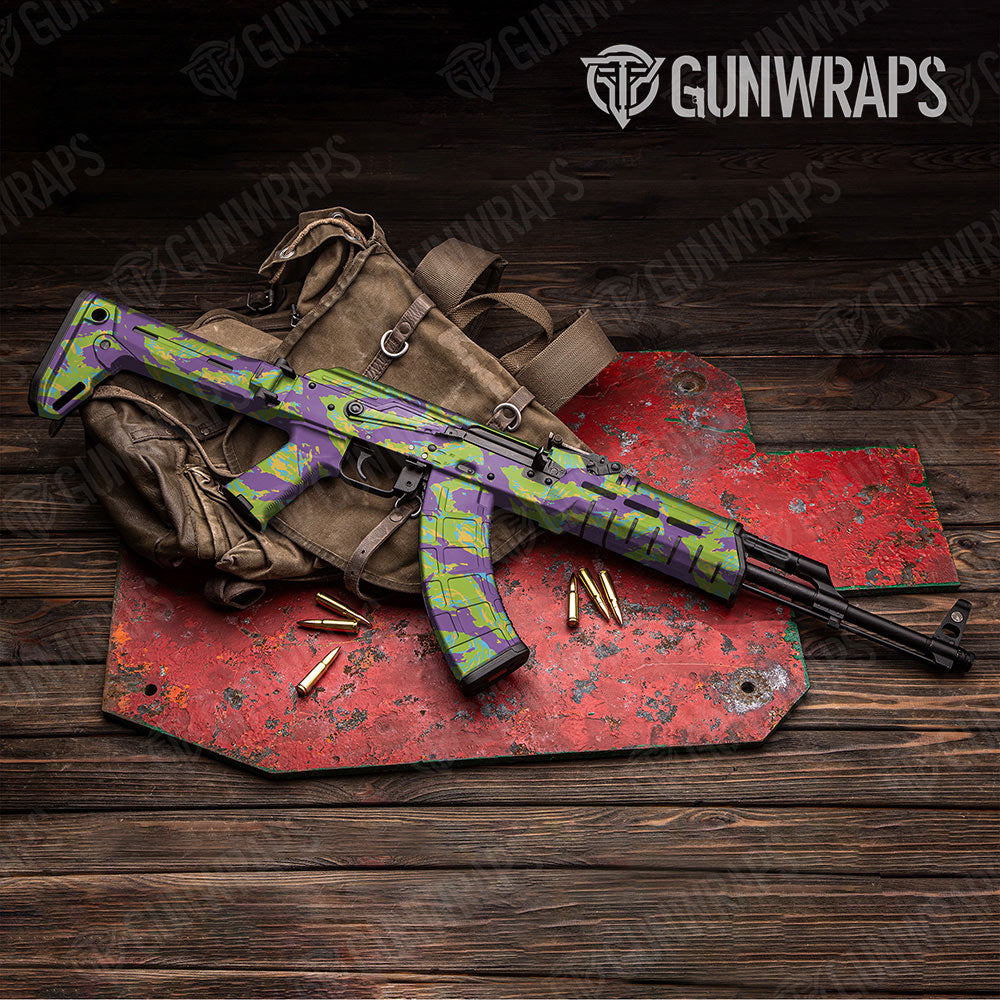 Vietnam Tiger Stripe Carnival Gun Skin Vinyl Wrap