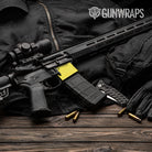 AR-15 Mag Well Battle Storm Elite Yellow Gun Skin Vinyl Wrap