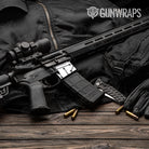AR-15 Mag Well Circuit Board Black Gun Skin Vinyl Wrap