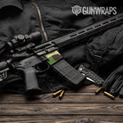 AR-15 Mag Well Classic Jungle Gun Skin Vinyl Wrap