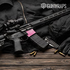AR-15 Mag Well Cumulus Elite Pink Gun Skin Vinyl Wrap