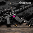 AR-15 Mag Well Cumulus Magenta Tiger Gun Skin Vinyl Wrap