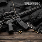 AR-15 Mag Well Digital Midnight Gun Skin Vinyl Wrap