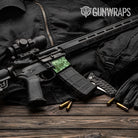 AR-15 Mag Well Digital Pistachio Gun Skin Vinyl Wrap