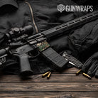 AR-15 Mag Well Digital Woodland Gun Skin Vinyl Wrap