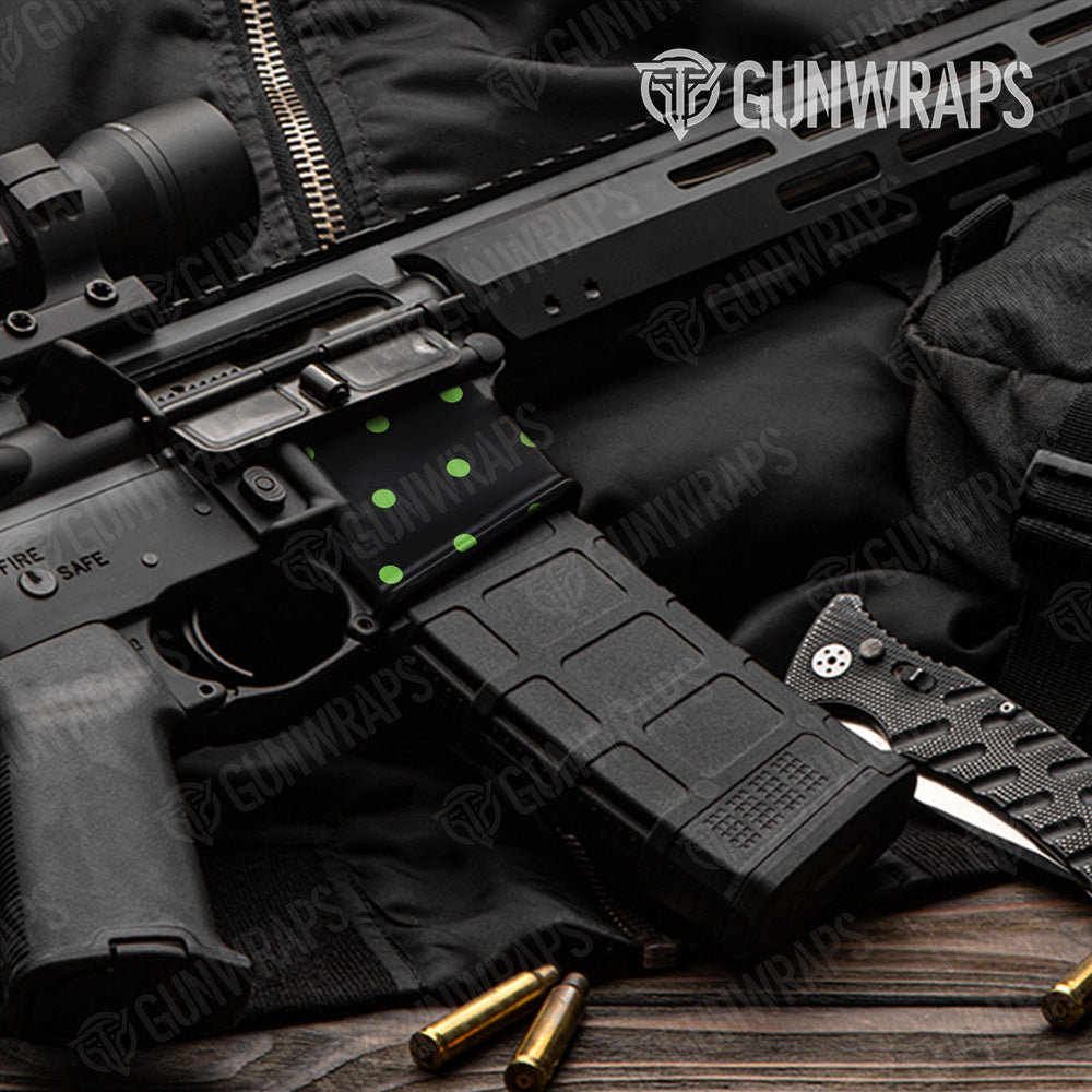 Sticker Sector Skull Grunge USA AR Vinyl Magazine Wrap – For 5.56/.223/Airsoft, Glossy (ARM30-1030)