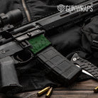 AR-15 Mag Well Eclipse Elite Green Gun Skin Vinyl Wrap