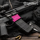 AR-15 Mag Well Eclipse Elite Magenta Gun Skin Vinyl Wrap