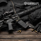 AR-15 Mag Well Erratic Militant Charcoal Gun Skin Vinyl Wrap