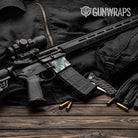 AR-15 Mag Well Erratic Overcast Gun Skin Vinyl Wrap