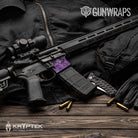 AR-15 Mag Well Kryptek Amethyst Gun Skin Vinyl Wrap