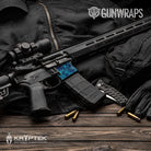 AR-15 Mag Well Kryptek Pontus Gun Skin Vinyl Wrap