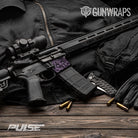 AR-15 Mag Well Pulse Galaxy Gun Skin Vinyl Wrap