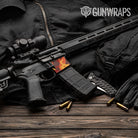 AR-15 Mag Well Ragged Autumn Gun Skin Vinyl Wrap