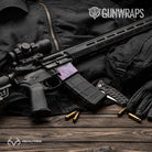 AR-15 Mag Well Realtree WAV3 Purple Rose Gun Skin Vinyl Wrap