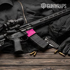 AR-15 Mag Well Sharp Elite Magenta Gun Skin Vinyl Wrap