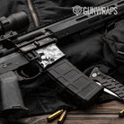 AR-15 Mag Well Skull X Ray Gun Skin Vinyl Wrap