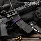 AR-15 Mag Well Trigon Retro Gun Skin Vinyl Wrap