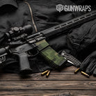 AR-15 Mag & Mag Well Classic Army Green Gun Skin Vinyl Wrap