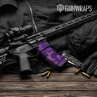 AR-15 Mag & Mag Well Classic Elite Purple Gun Skin Vinyl Wrap