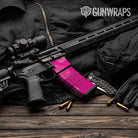 AR-15 Mag & Mag Well Cumulus Elite Magenta Gun Skin Vinyl Wrap