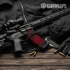 AR-15 Mag & Mag Well Cumulus Vampire Red Gun Skin Vinyl Wrap