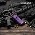 AR-15 Mag & Mag Well Damascus Aurora Gun Skin Vinyl Wrap