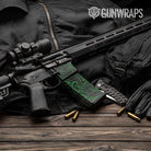 AR-15 Mag & Mag Well Damascus Green Gun Skin Vinyl Wrap