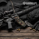 AR-15 Mag & Mag Well Digital Militant Copper Gun Skin Vinyl Wrap