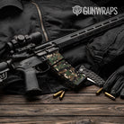 AR-15 Mag & Mag Well Digital Woodland Gun Skin Vinyl Wrap