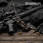 AR-15 Mag & Mag Well Erratic Militant Blood Gun Skin Vinyl Wrap