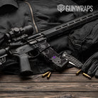 AR-15 Mag & Mag Well Hex DNA Purple Gun Skin Vinyl Wrap