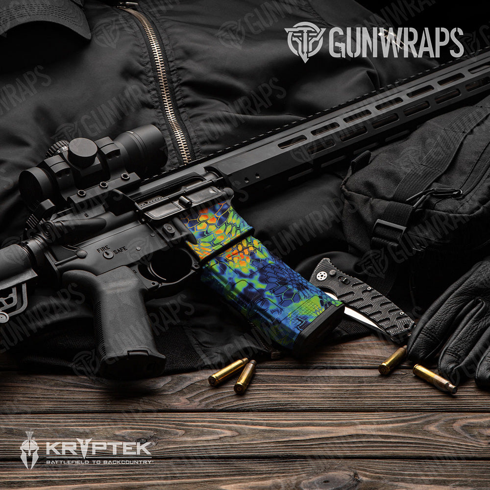 AR-15 Mag & Mag Well Kryptek Thermal Gun Skin Vinyl Wrap