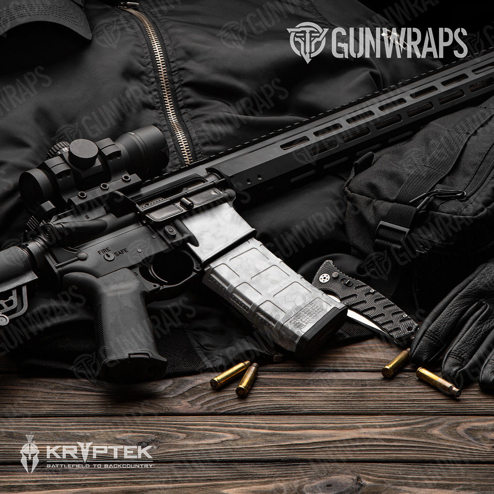 AR-15 Mag & Mag Well Kryptek Wraith Gun Skin Vinyl Wrap