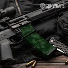 AR-15 Mag & Mag Well Paintball Elite Green Gun Skin Vinyl Wrap