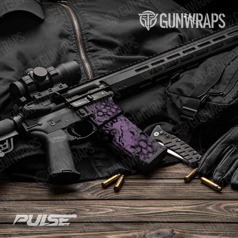 AR-15 Mag & Mag Well Pulse Galaxy Gun Skin Vinyl Wrap