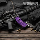 AR-15 Mag & Mag Well Sharp Elite Purple Gun Skin Vinyl Wrap