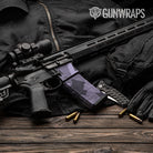 AR-15 Mag & Mag Well Shattered Lilac Gun Skin Vinyl Wrap