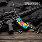 AR-15 Mag & Mag Well Tie Dye Classic Gun Skin Vinyl Wrap