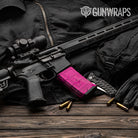 AR-15 Mag Battle Storm Elite Magenta Gun Skin Vinyl Wrap