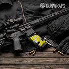 AR-15 Mag Classic Yellow Tiger Gun Skin Vinyl Wrap