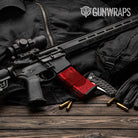 AR-15 Mag Cumulus Elite Red Gun Skin Vinyl Wrap