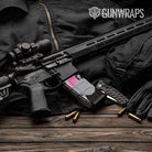 AR-15 Mag Cumulus Pink Tiger Gun Skin Vinyl Wrap