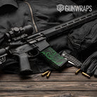 AR-15 Mag Damascus Green Gun Skin Vinyl Wrap