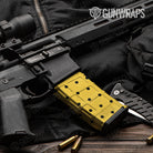 AR-15 Mag Dotted Sunflower Gun Skin Vinyl Wrap