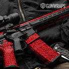 AR-15 Mag Eclipse Elite Red Gun Skin Vinyl Wrap