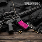 AR-15 Mag Erratic Elite Magenta Gun Skin Vinyl Wrap