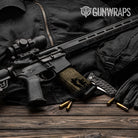 AR 15 Mag Exclusive Engaged Tan Gun skin vinyl wrap