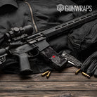 AR-15 Mag Hex DNA Red Gun Skin Vinyl Wrap